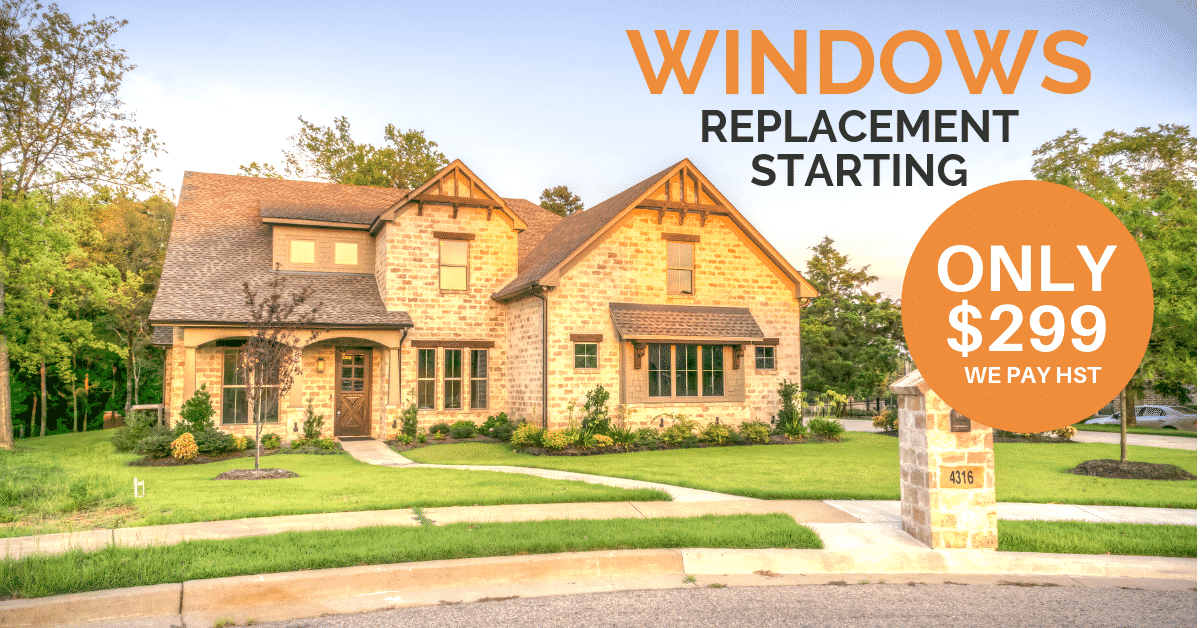 Affordable window replacement Mississauga