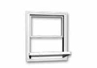 single hung window